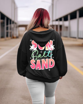 Women's Plus Sun Salt Sand Hoodie