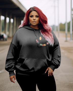 Women's Plus In My Boy Mom Era Hoodie