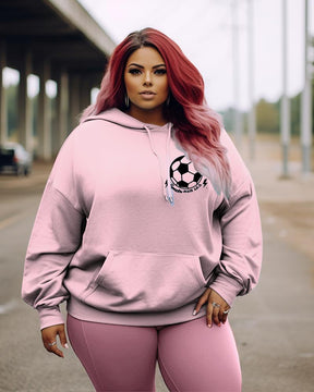 Women's Plus In My Soccer Mom Era Hoodie