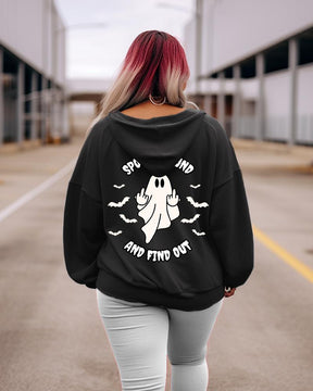 Women's Plus Spook Around And Find Out Hoodie