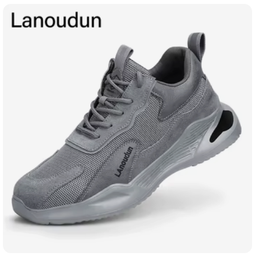 LANODUN Low Top Men Rubber And Plastic Safety Shoes All...