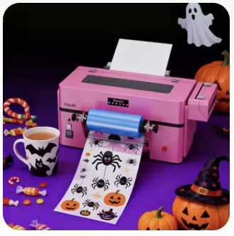 Haolic Automatic A3 UV DTF Printer XP600 with Epson Printhead Roll-To-Roll for Custom Cup Wraps Labels & Promotional Items